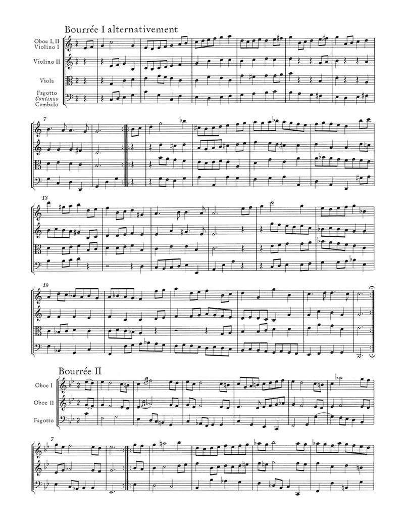 Orchestral Suite (Overture) C major BWV 1066 [score]