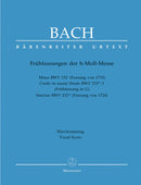 Mass B minor BWV 232 (Early Versions)（ヴォーカル・スコア）