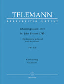 Johannespassion TWV 5:30 （ヴォーカル・スコア）