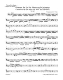 Concerto for Horn und Orchestra Nr. 2 E-flat major K. 417 [cello/double bass part]
