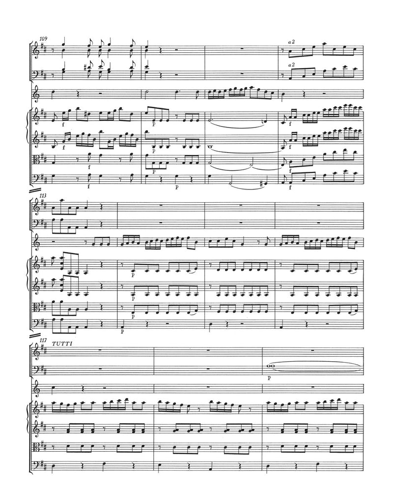 Concerto for Horn and Orchestra Nr. 1 D major K. 412 + 514 (386b) (Traditional version (Rondo by Franz Xaver Sü?mayr)) [score]