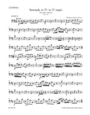 Serenade D major K. 239 (Serenata notturna) [double bass part]
