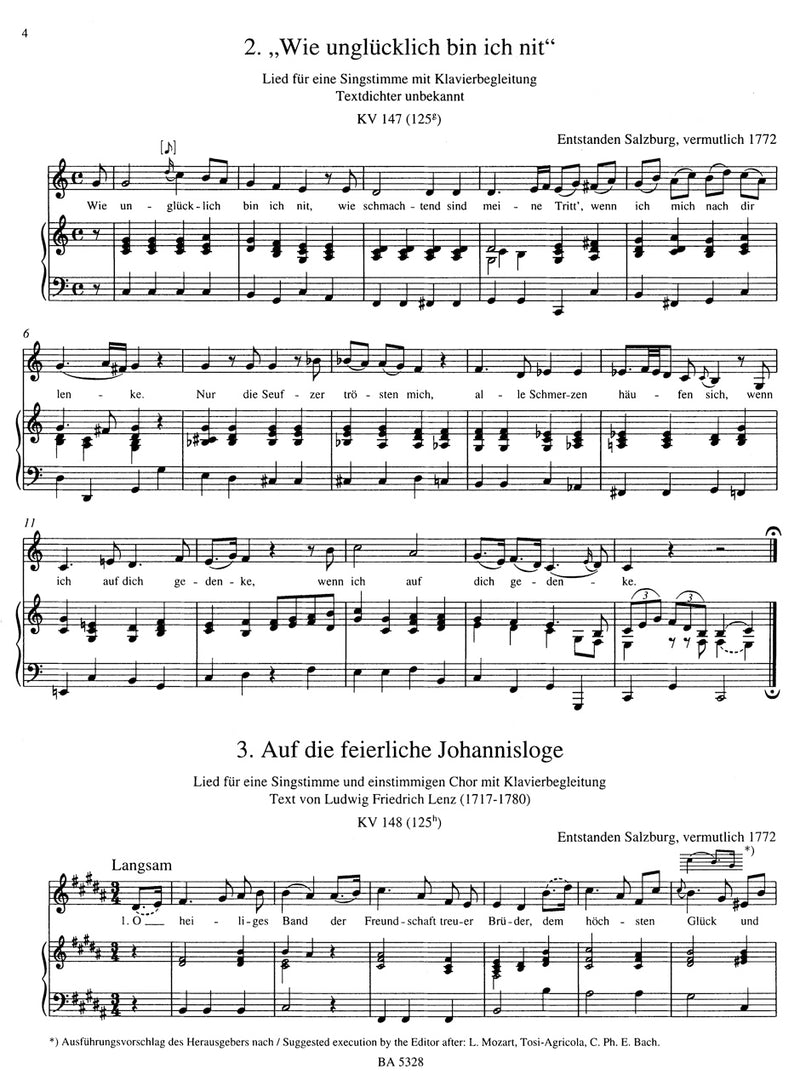 Complete Songs (for medium voice)