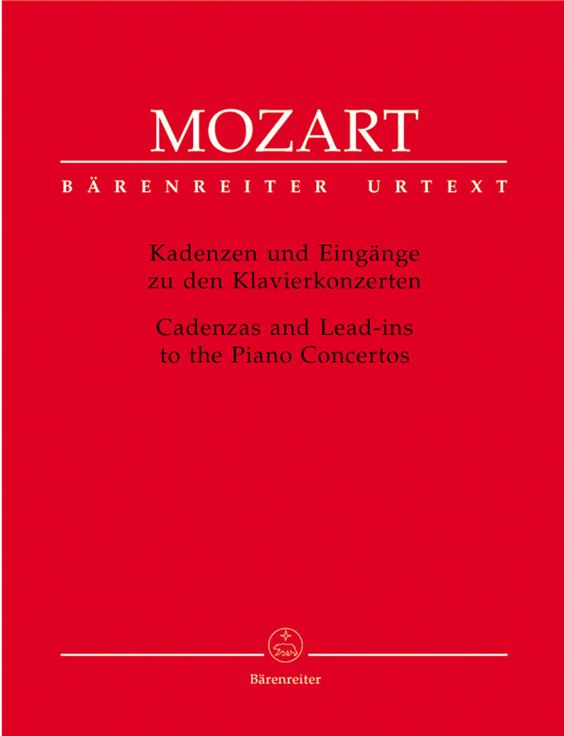 Cadenzas and Lead-ins to the Piano Concertos