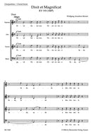 Dixit et Magnificat K. 193 (186g) [合唱楽譜]