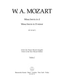 Missa brevis D minor K. 65 (61a) [violin 1 part]