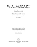 Missa brevis D minor K. 65 (61a) [cello/double bass/bassoon part]