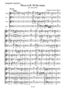 Missa brevis B-flat major K. 275 (272b) [合唱楽譜]