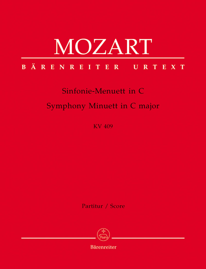Symphony C major K. 409 [score]