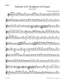 Symphony Nr. 11 D major K. 84 (73Q) [set of wind parts]
