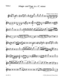Adagio and Fugue for Strings C minor K. 546 [violin 1 part]