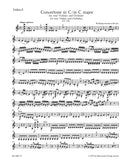 Concertone for two Violins and Orchestra C major K. 190 (166b, KV6:186 E) [violin 2 part]