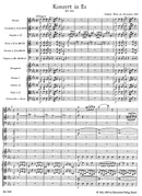 Concerto for Piano and Orchestra Nr. 22 E-flat major K. 482 [score]
