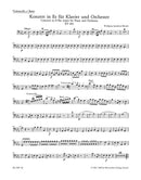 Concerto for Piano and Orchestra Nr. 22 E-flat major K. 482 [cello/double bass part]