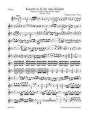 Concerto for two Pianos and Orchestra Nr. 10 E-flat major K. 365 (316a) [violin 1 part]
