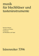 Verleih uns Frieden (1972) -4 Variationen für wind instr.chor und Orgel-