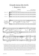 Grande messe des morts op. 5 Hol. 75 "Requiem" （ヴォーカル・スコア）