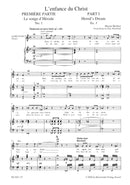 L'enfance du Christ op. 25 Hol. 130（フランス語・英語） （ヴォーカル・スコア）