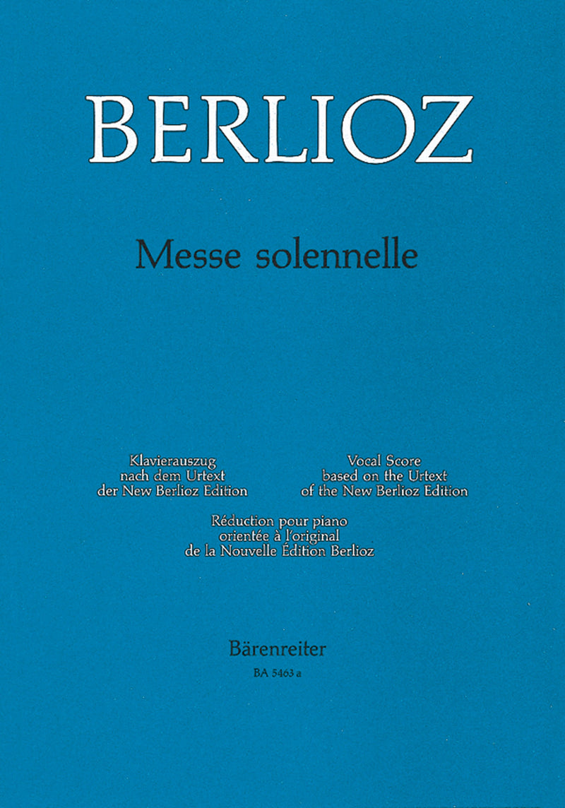 Messe solennelle Hol. 20 （ヴォーカル・スコア）