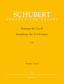 Symphony Nr. 1 D major D 82 (1813) [score]