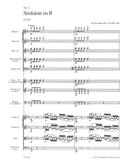 Symphony Nr. 2 B-flat major D 125 (1814) [score]