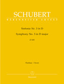 Symphony Nr. 3 D major D 200 [score]