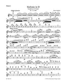 Symphony Nr. 3 D major D 200 [set of wind parts]