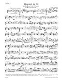 String Quartet G major op. post. 161 D 887 [set of parts]
