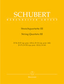 String Quartets, vol. 3 [set of parts]