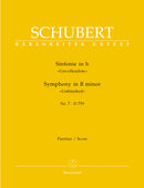 Symphony Nr. 7 B minor D 759 "Unfinished" [score]