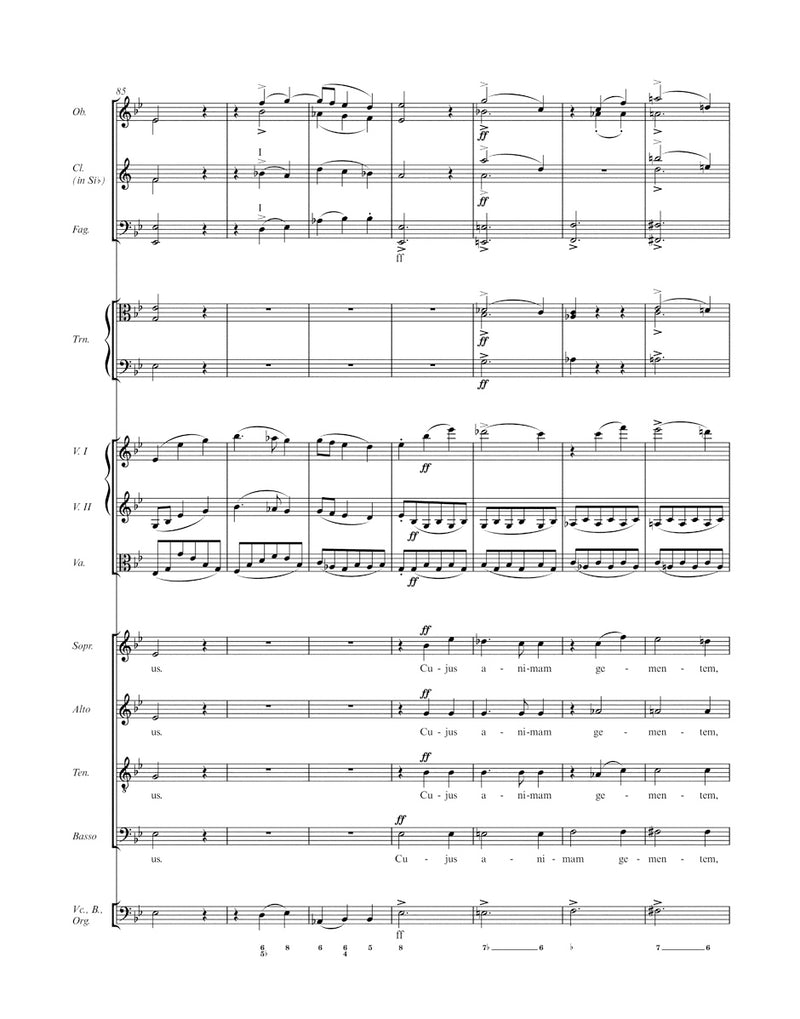 Stabat Mater g-Moll D 175 [Score]