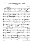 Stabat Mater g-Moll D 175 [organ part]