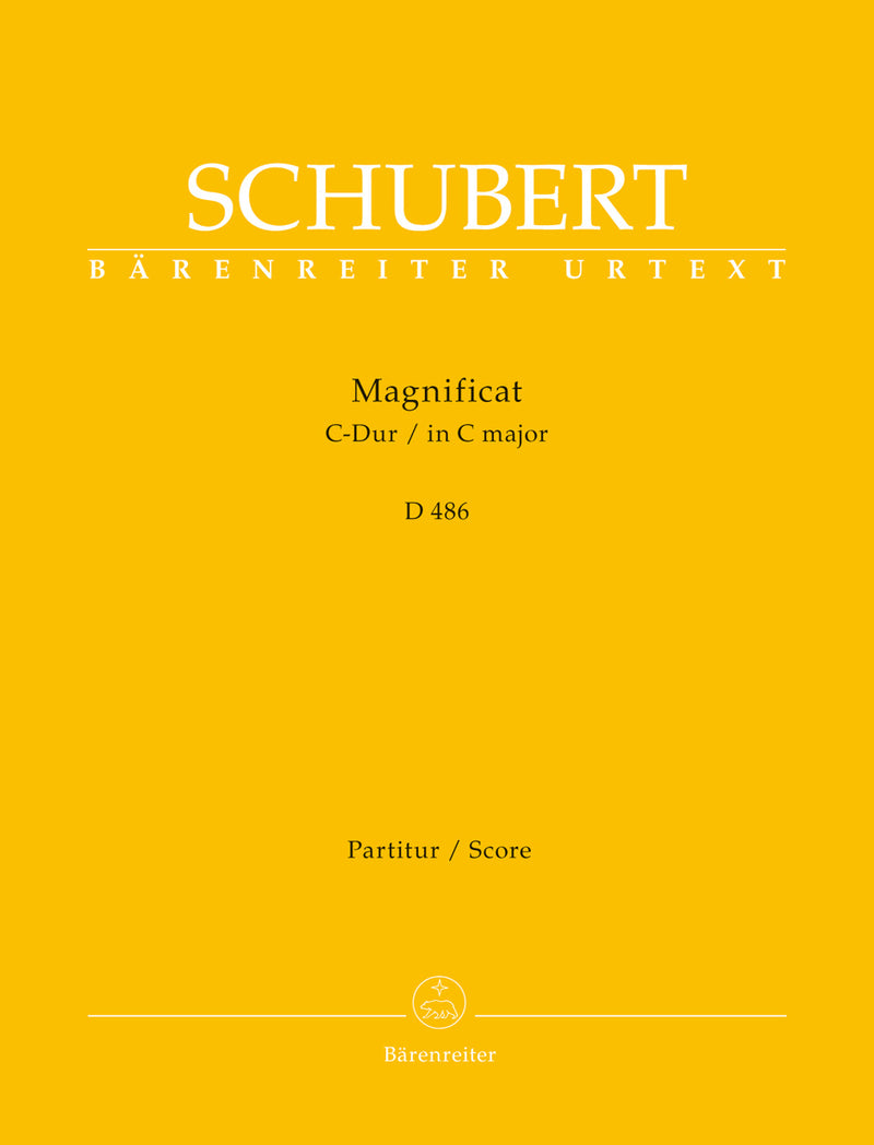 Magnificat C-Dur D 486 [Score]