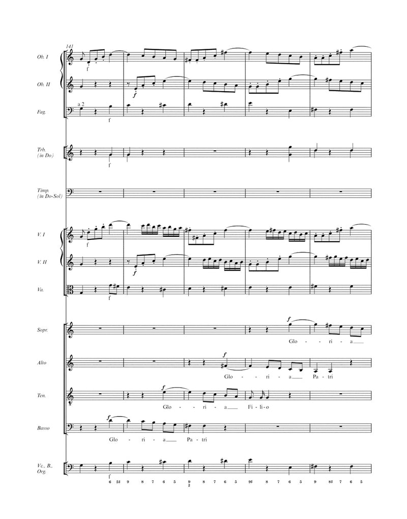 Magnificat C-Dur D 486 [Score]