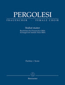Stabat mater (Arranged for female choir (SMA)) [score]