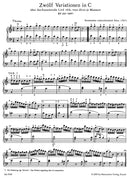 "Ah, vous dirai-je Maman" K. 265 (300e)（運指あり）