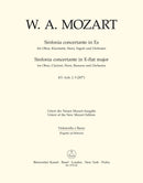 Sinfonia concertante for Oboe, Clarinet, Horn, Bassoon and Orchestra E-flat major K. Anh. I, 9 (297b) [cello/double bass part]