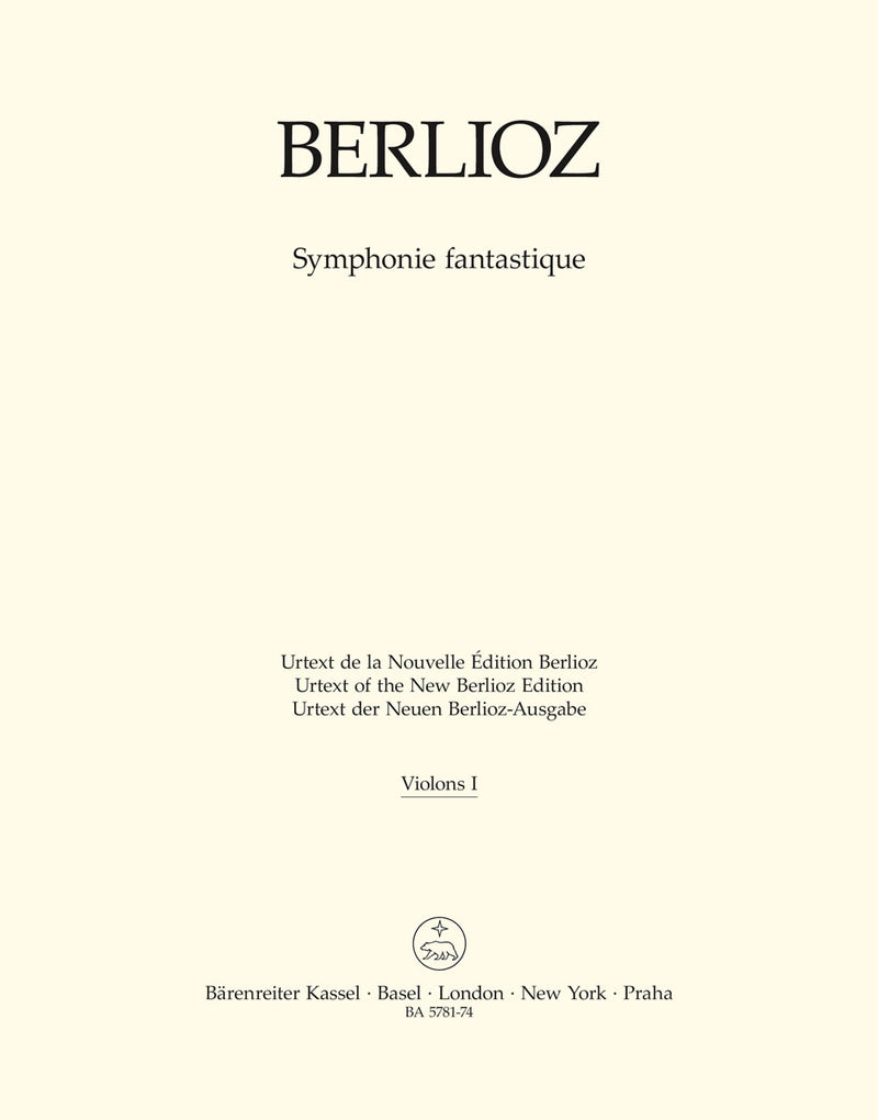 Symphonie fantastique [violin 1 part]