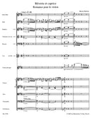 Rêverie et caprice [score]