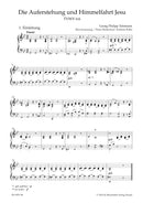 Die Auferstehung und Himmelfahrt Jesu TWV 6:6 （ヴォーカル・スコア）