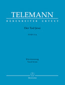 Der Tod Jesu TVWV 5:6 （ヴォーカル・スコア）