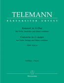 Konzert für Viola, Streicher und Basso continuo G-Dur TWV 51:G9 [score]