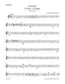 Konzert für Viola, Streicher und Basso continuo G-Dur TWV 51:G9 [violin 2 part]