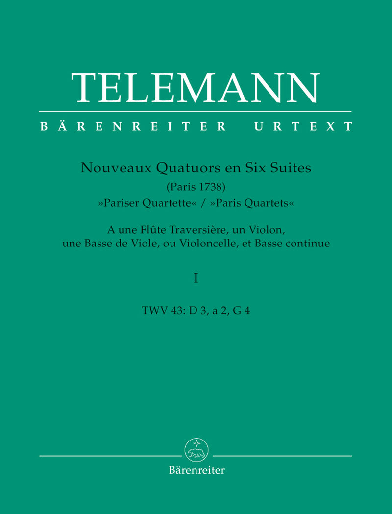 Nouveaux Quatuors en Six Suites, vol. 1