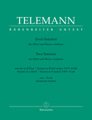 Two Sonatas for Oboe and Basso continuo (from Essercizii musici) [score, part(s)]
