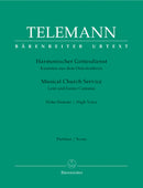 Harmonischer Gottesdienst (Lent and Easter Cantatas, High voice) [Score]