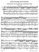 Harmonischer Gottesdienst (Cantatas for the Sundays after Trinity) [score & parts]