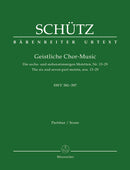 Geistliche Chor-Music SWV 381-397 (Score)