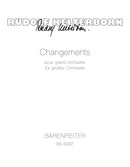 Changements für großes Orchester (1972/1973)