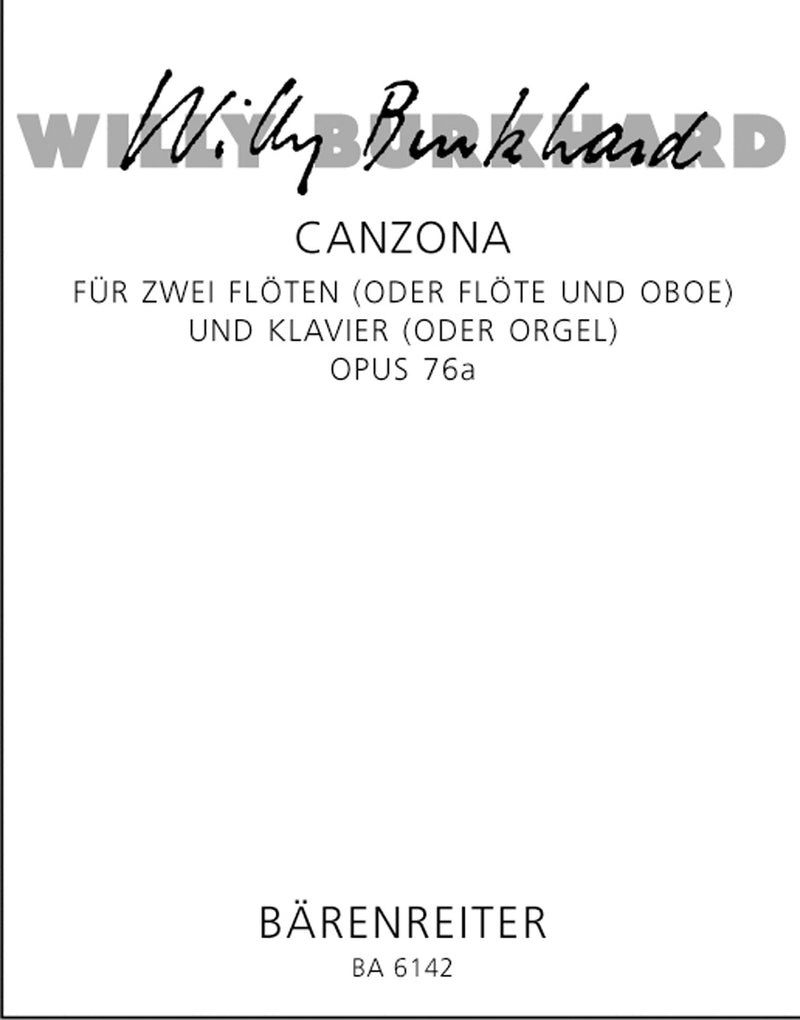 Canzona op. 76a (1947)